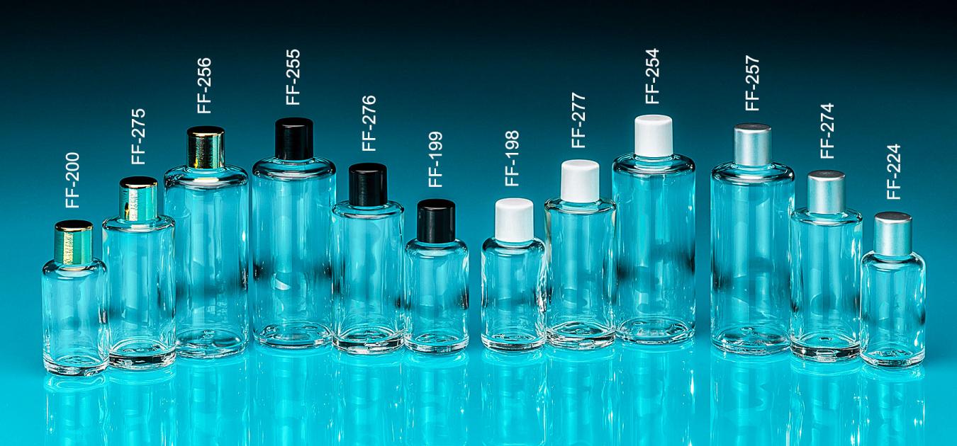 Glass Bottles with Screw Lid