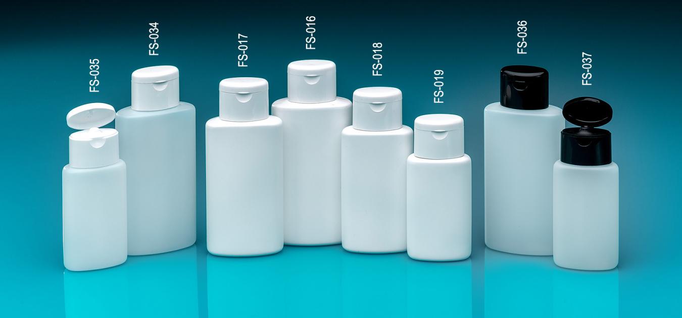 Plastic Bottles with Flip Top