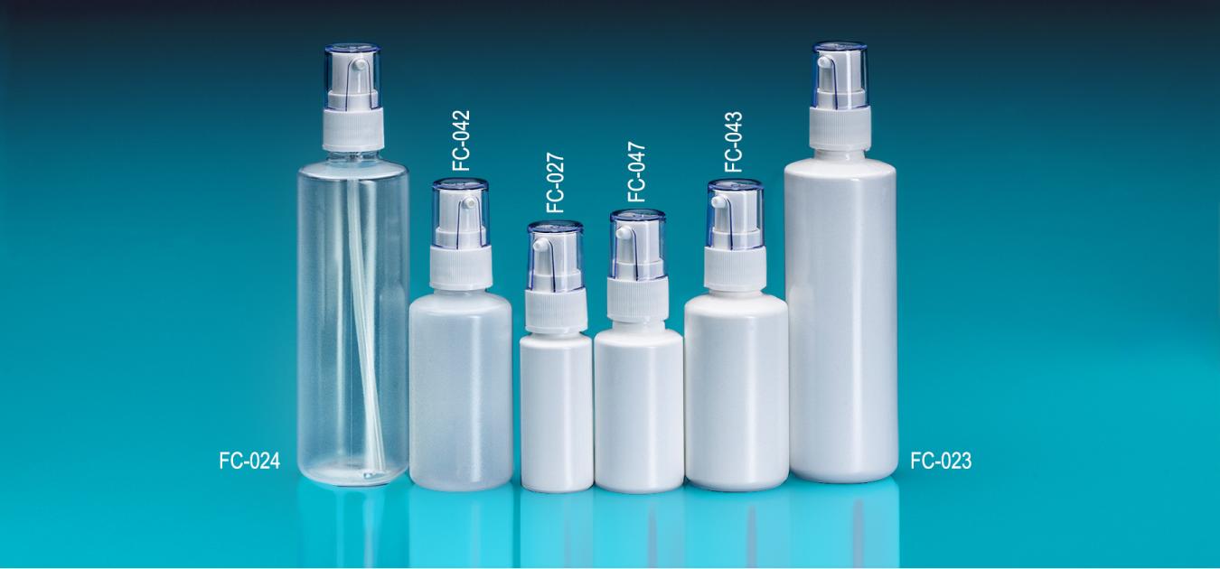 Plastic Bottles with Dispenser