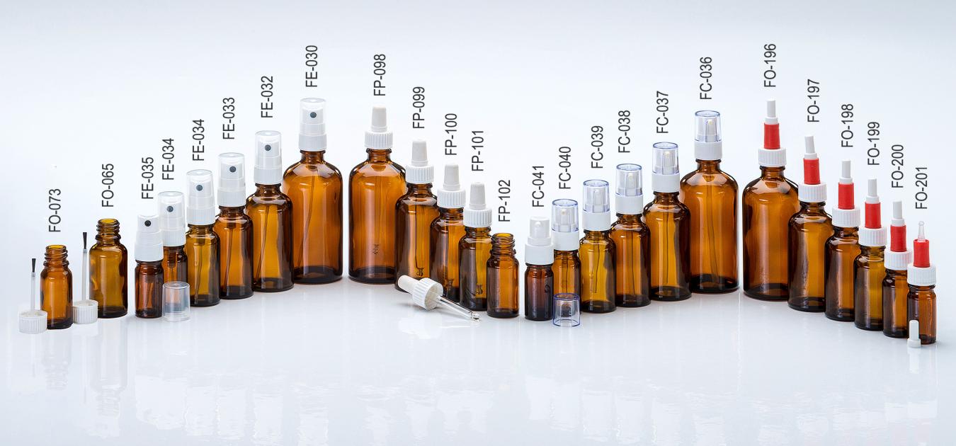 Brown Glass Bottles