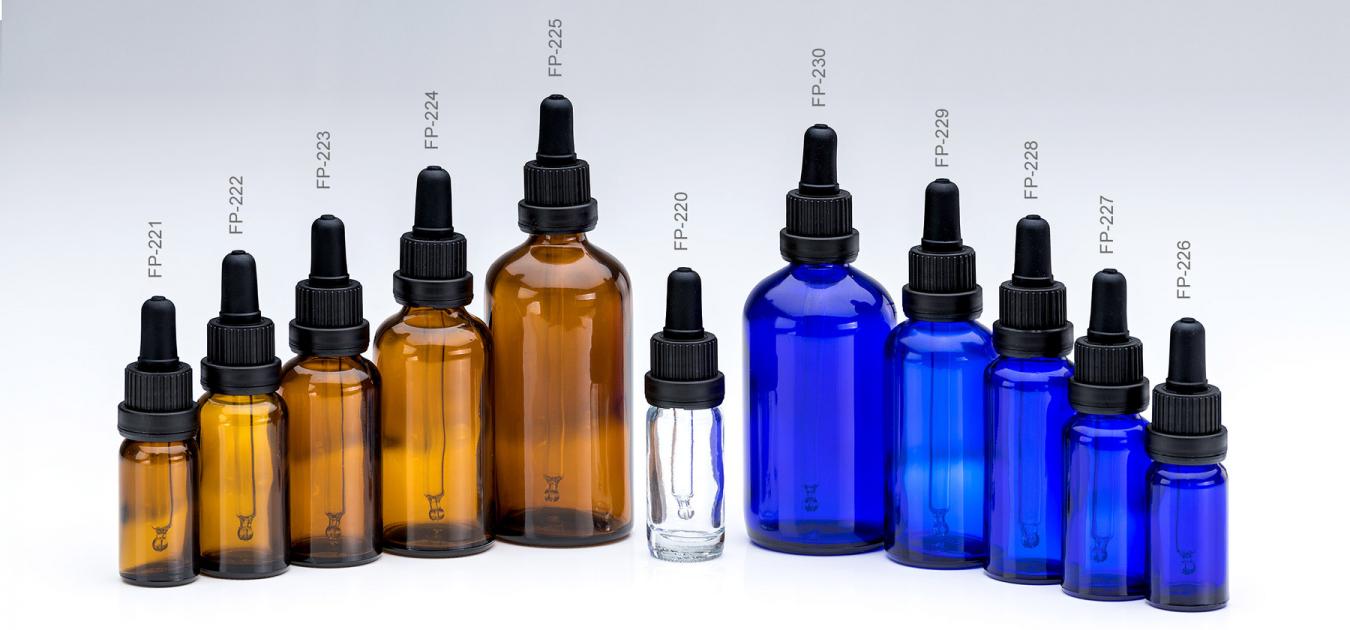 Dropper with Tamper-evident closure black