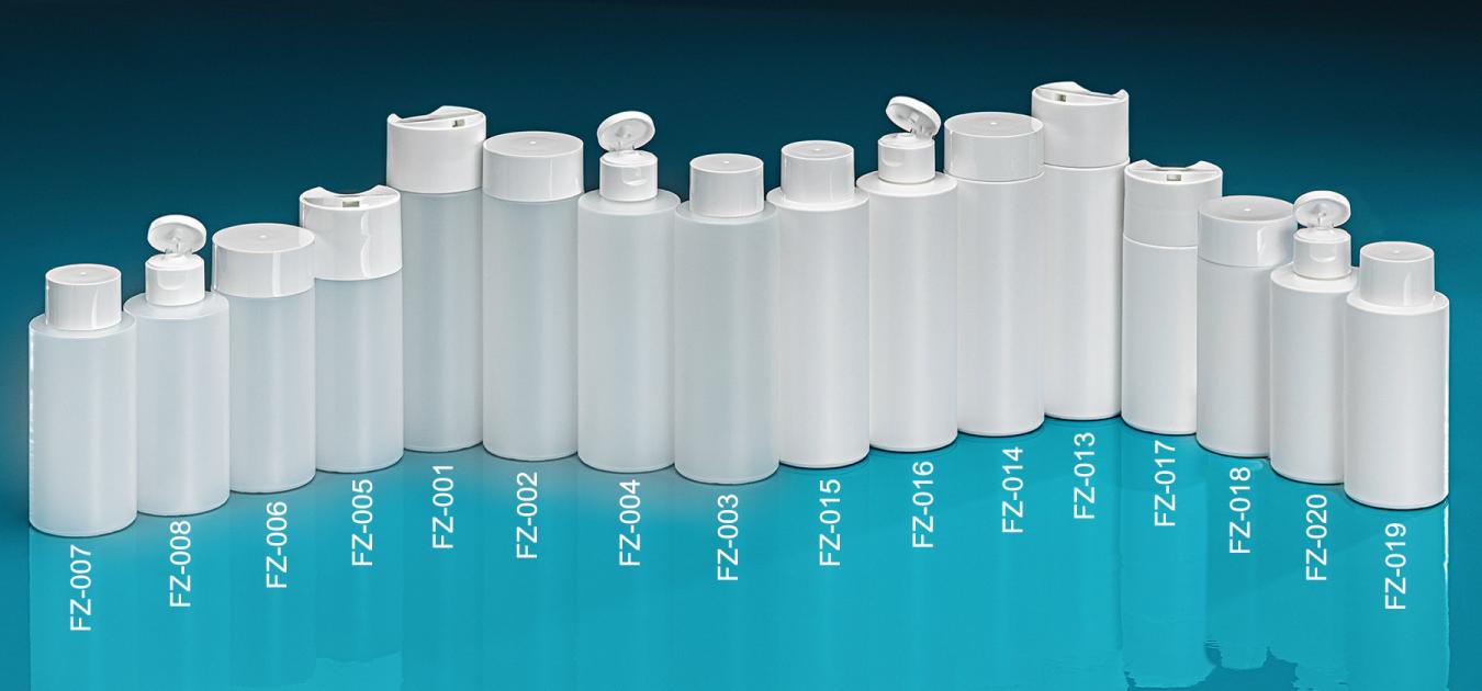  Green PE Flaschen 150ml / 200ml