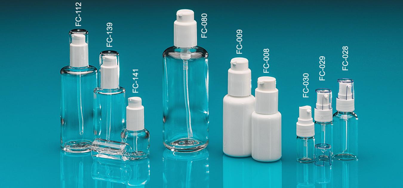 Glass Bottles Opal mit Dispenser