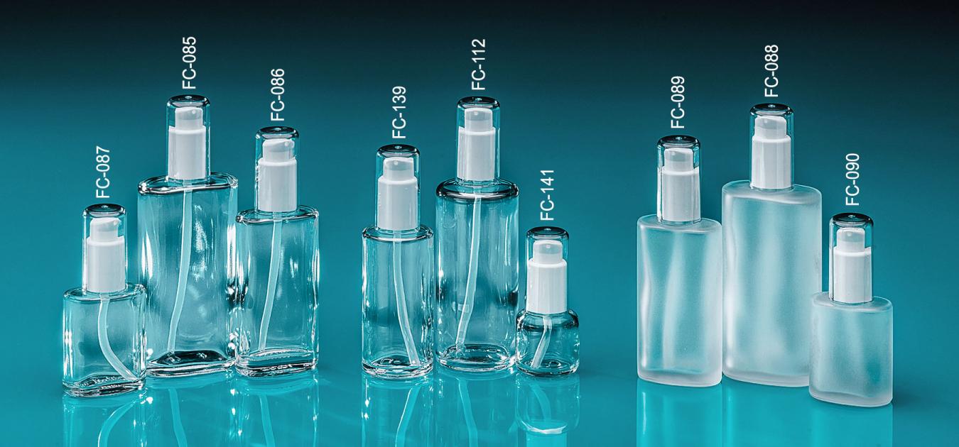 Glass Bottles with Dispenser