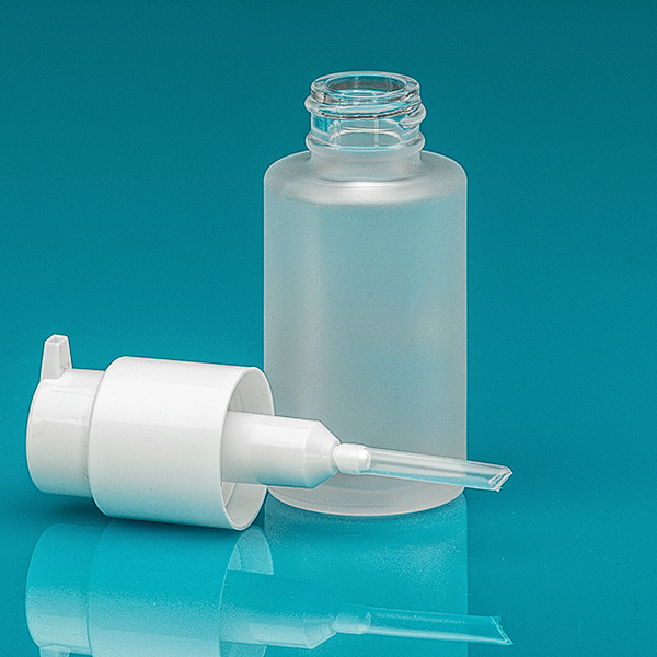 Gerschon packagings 30 ml bottle frosted glass, dispenser white twist